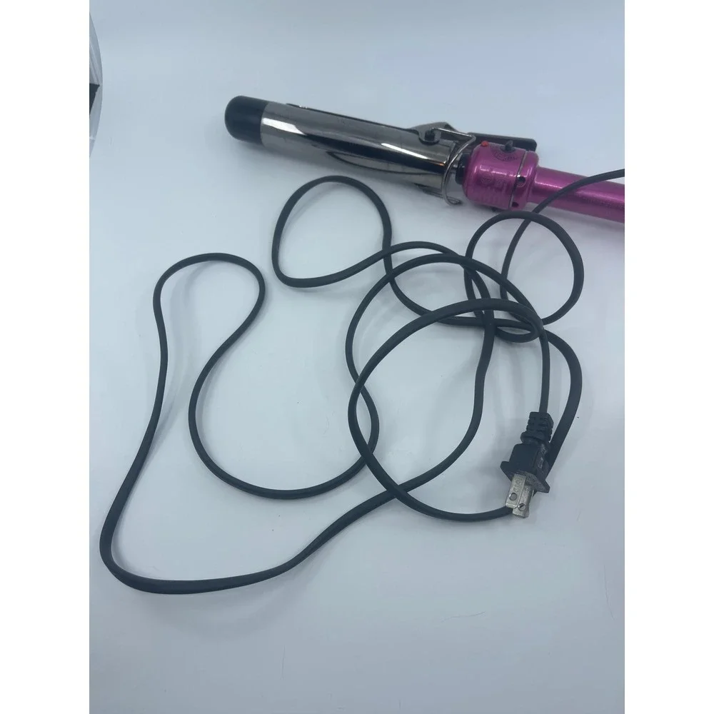 Hot Tools Professional 14 Inch Pink‎ Curling Iron Wand HPK45